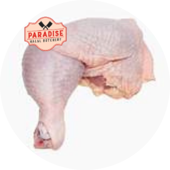 Halal CHICKEN WHOLE LEGS freshly cut in Auckland